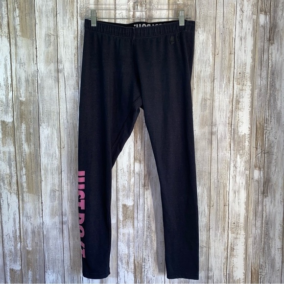 Nike Pants - Nike Black With Purple Overtone Leggings